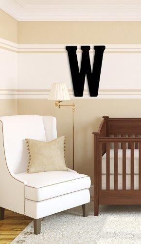Munch Oversized Negro Letras De Madera W 0
