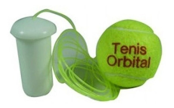 Pelota De Tenis Orbital Con Manija Y Tapon Serabot A064 0