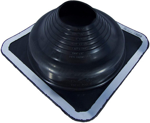 Dektite Premium N° 6 Epdm Negro 125-230mm Deks-sa 0