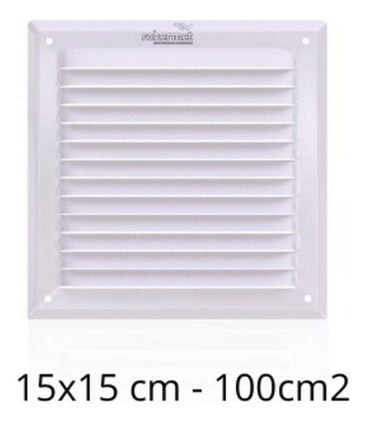 Rejilla De Ventilación 15x15 Cm Aprobada Para Amurar Acero 1 Rejilla De Ventilación 15x15 Cm Aprobada Para Amurar Acero 1