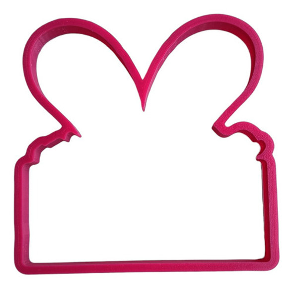 Cortante Cartel Conejo Galletitas Masas Porcelana 0