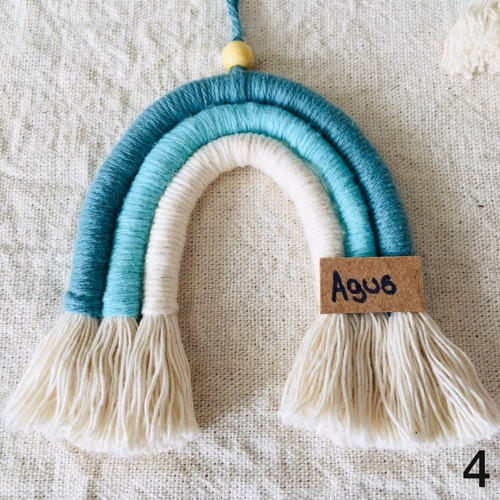 Arcoíris Macramé Souvenirs X 10 Unidades 0