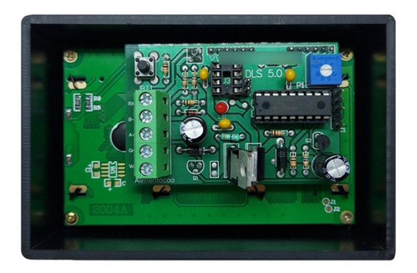 Gabinete Para Display Lcd 20x4 Para Clp Pic 28 E Clp Pic 40 1