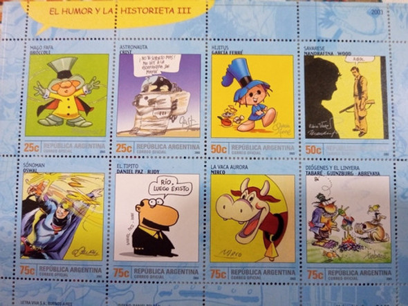 Pliego Postal El Humor Y La Historieta Iii 1