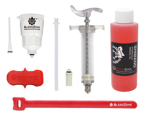 Kit De Purga Para Frenos De Grava Shimano Road Con Jeringa . 0