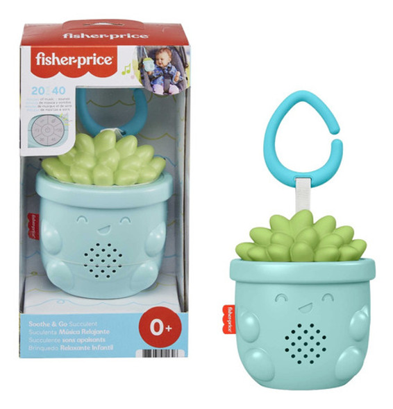 Juguete Para Bebé Suculenta Musical Relajante - Fisher Price 0
