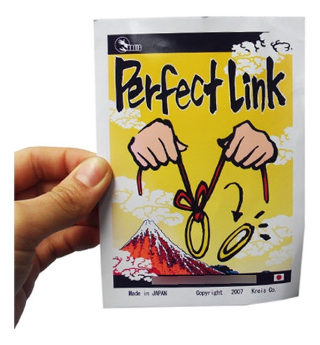 Perfect Link Kreis Magia Truco Anillo Cinta / Alberico Magic 0