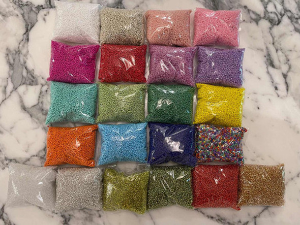 200 Gramos Mostacilla. Varios Colores! Oferta! 0