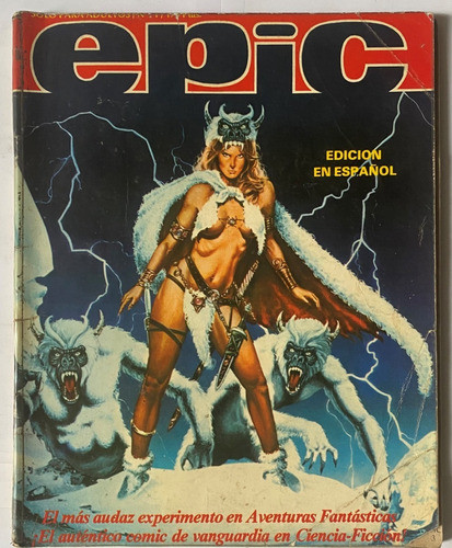 Epic Español, Comic Ciencia Ficción, Nº 1, 1982, 84 P, F11b7 0