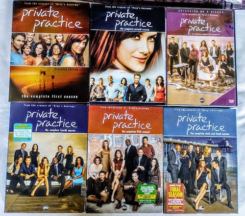 Private Practice Temp 1,2,3,4 ,5y6 Dvd Originales Nuevos Usa 0