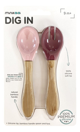 Minikoioi Dig In Pinky Pink / Velvet Rose Silicona Premium 0