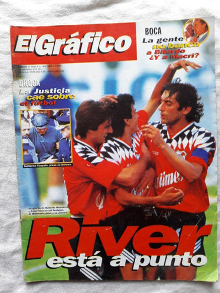 El Gráfico Nº 4019 Año 1996 Boca No Banca A Bilardo - River 0