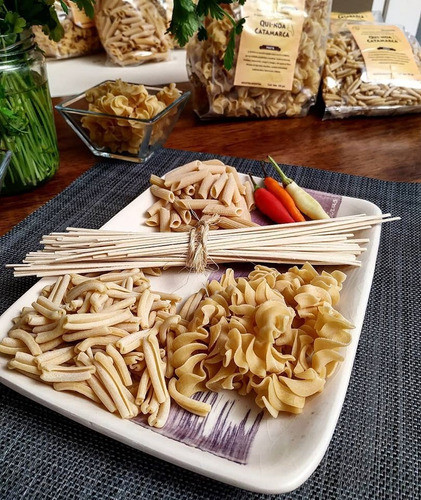 Pasta Seca Artesanal Qui-noa Catamarca Tallarín 6 X 500 Gr 1