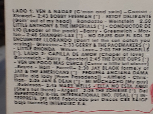 Golden Years 1964 Cassette Varios Rock De Los 60s 1
