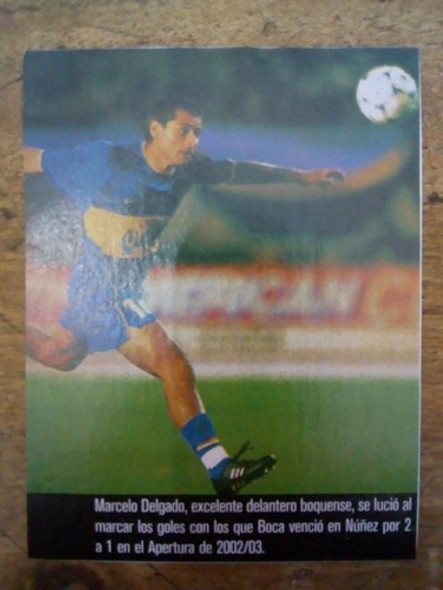 Recorte Boca Juniors De Marcelo Delgado Apertura 2002/2003 0