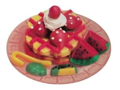 Juguete Juego De Masas Moldear Waffes Dulces Babymovil 53444 1