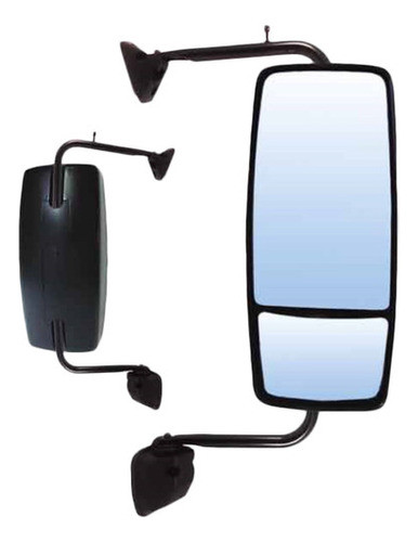 Retrovisor Bipart. Comp. Ford Cargo Elétrico 2011 2012 Dir. 0