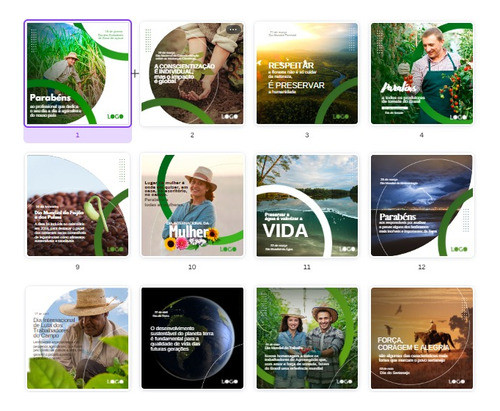 Agro Artes Editavel No Canva + Bonus 1