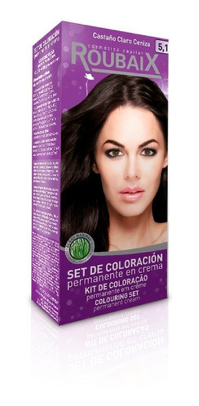 Tinta Roubaix Kit N°5.1 Castaño Claro Ceniza 0