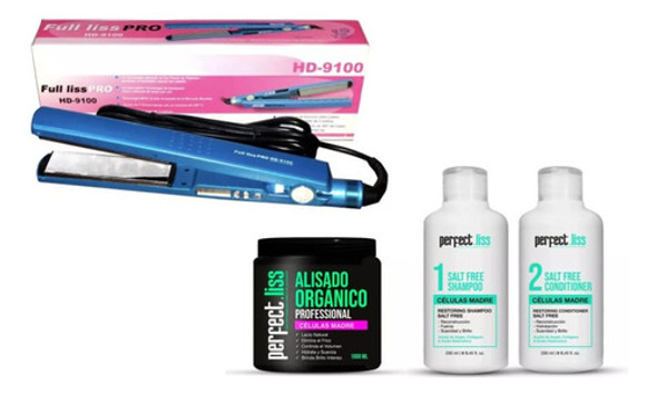 Kit Alisado Orgánico Perfect Liss, Mantenimiento Y Plancha 0 Kit Alisado Orgánico Perfect Liss, Mantenimiento Y Plancha 0
