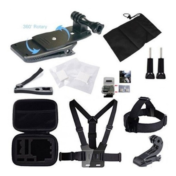 Kit De Senderismo Camping Deporte Cámara Accesorios Para Gop 0