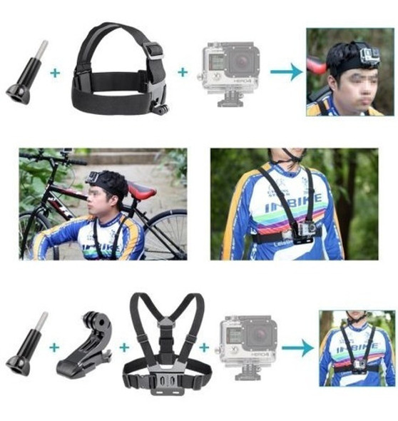 Kit De Senderismo Camping Deporte Cámara Accesorios Para Gop 1