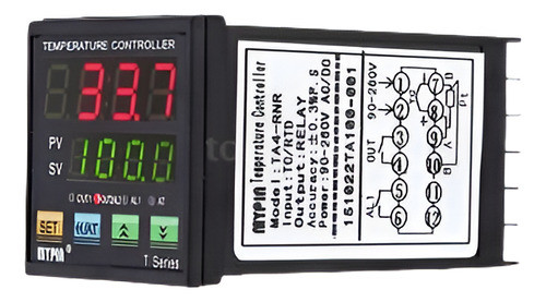 Nuevo Digital Led Temperatura Pid Controlador Rnr 1 Relé De 0