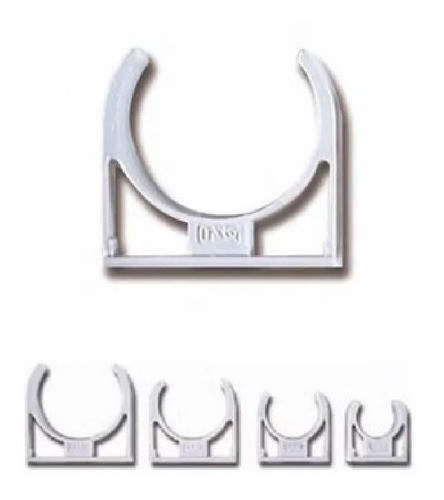 Pack X50 Grampa Fija Para Caño Sica D20 Electrosystem 0