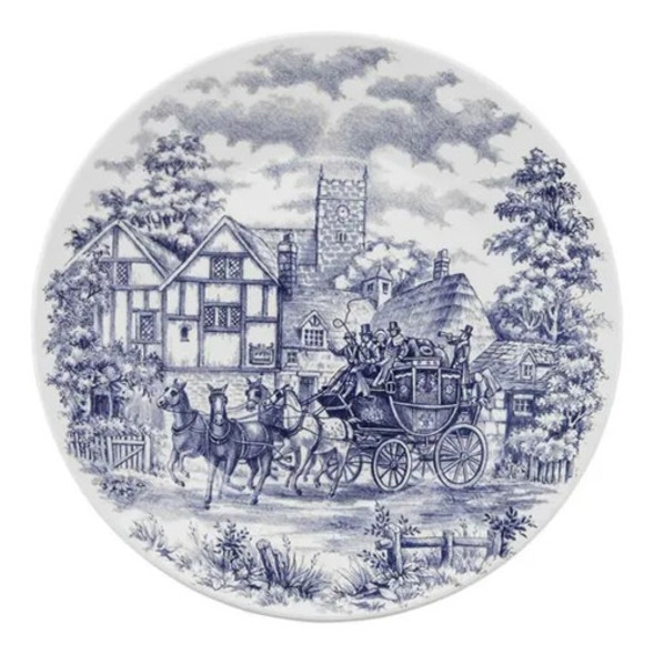 Set X 6 Platos Llano 26cm Dec.5131 Cena Inglesa Oxford Brasi 0