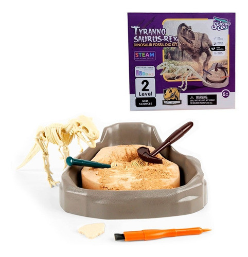 Kit De Excavación Tiranosaurio Rex - Vamos A Jugar 1