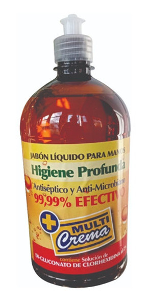 Jabón Con Clorhexidina Al 2% Multi Crema - 980 Ml 0