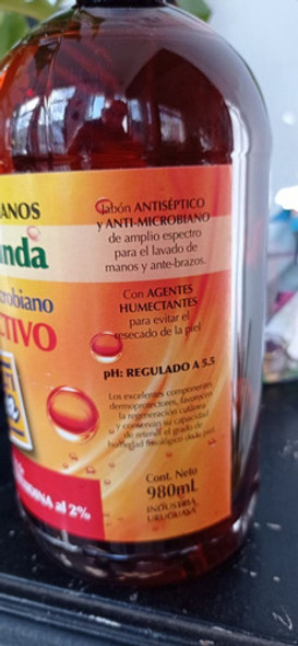 Jabón Con Clorhexidina Al 2% Multi Crema - 980 Ml 1
