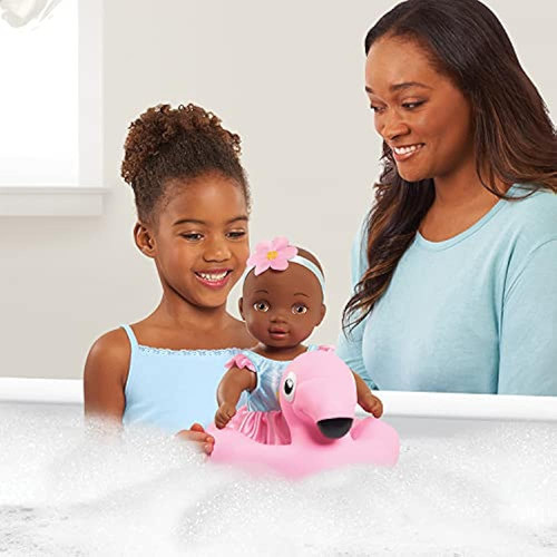 Waterbabies Doll Bathtime Fun Flamingo, Apoya Una Asociación 1