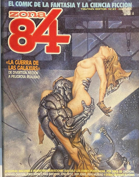 Revista Zona  84 Comic Fantasía Ciencia Ficción Nº 37  Rba 0