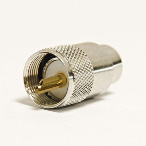 Conector Uhf Pl259 Rg 213 Macho Twist Gold 1