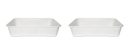2 Bandejas Profundas 53x39x12 Cm Carniceria / Granjas 0