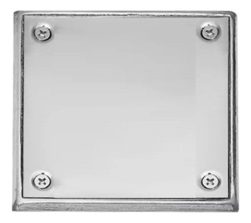 Tapa Acero Inoxidable Reforzada Piso 20x20 Casal 0