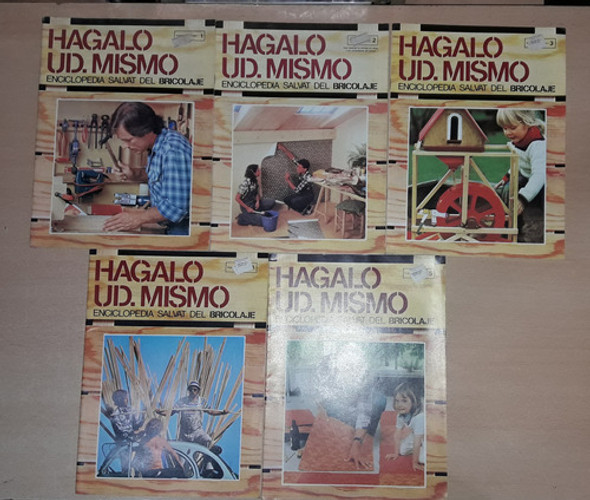 Lote 5 Revistas Hágalo Usted Mismo N°1 2 3 4 Y 5 Salvat 0 Lote 5 Revistas Hágalo Usted Mismo N°1 2 3 4 Y 5 Salvat 0