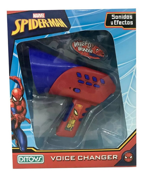 Voice Changer Spiderman Cambia Tu Voz Ditoys 0