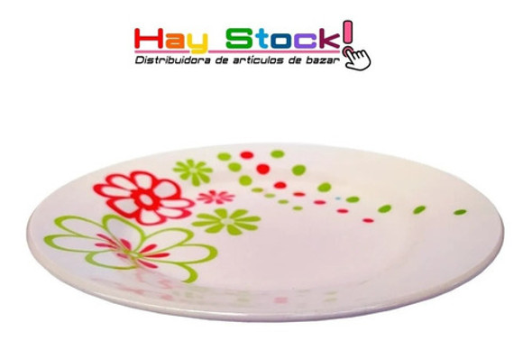 Plato Postre Ceramica Euforia 19cm Biona Oxford / 6 Unid. 1 Plato Postre Ceramica Euforia 19cm Biona Oxford / 6 Unid. 1
