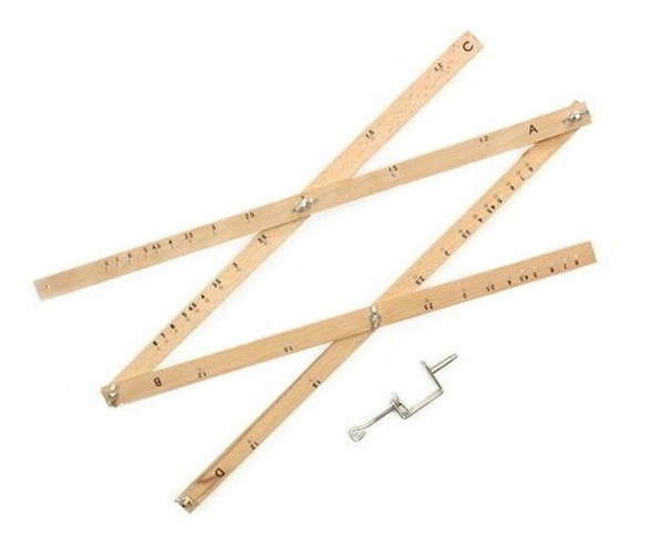 Pantógrafo De Madeira 60cm Trident Pme-60 0