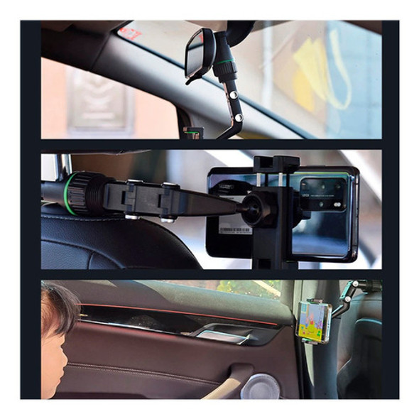Soporte Para Celular 360 Auto Espejo Retrovisor Circuit 1