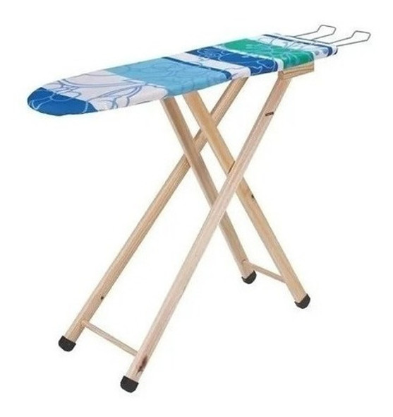 Tábua De Passar Roupa Mesa Grande Madeira C/suporte Tubomax 0