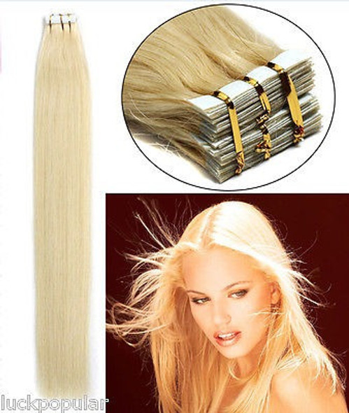 40pcs 100 Gr Remy Del Pelo Humano Extensiones Cinta En Trama 1 40pcs 100 Gr Remy Del Pelo Humano Extensiones Cinta En Trama 1