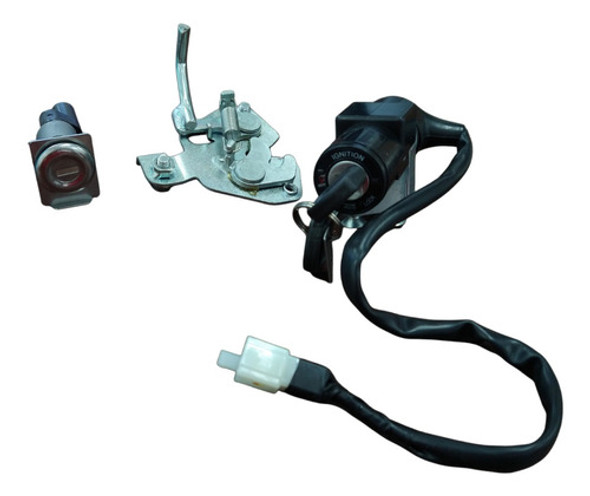 Kit Tambor Cerradura Llave Original Wave 110 S Moto Sur 1