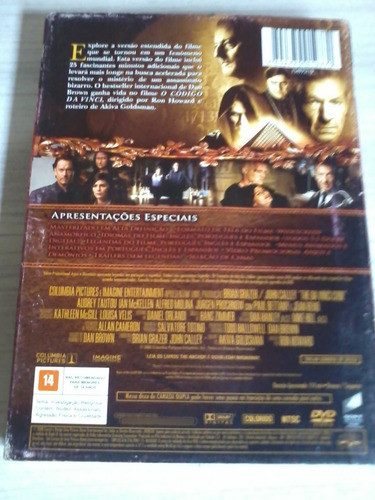 Dvd O Código Da Vinci-edição Estendida 1