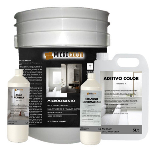 Entonadores Para Microcemento Alisado Microcolor 0