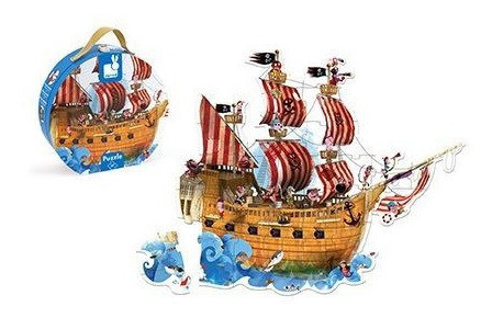 Puzzle De Piso Piratas Janod 1