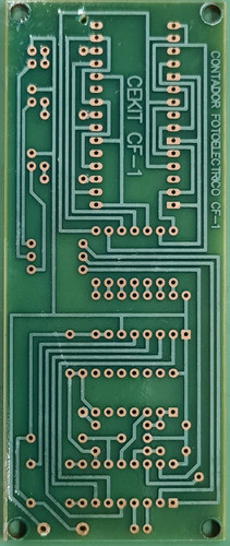 Placa Pcb Cekit Cf-1 Contador Fotoelectrico Plaqueta 0
