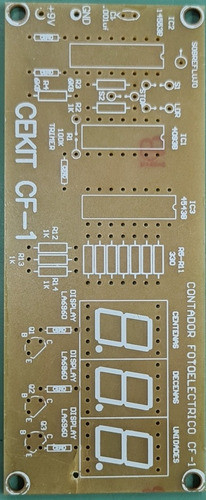 Placa Pcb Cekit Cf-1 Contador Fotoelectrico Plaqueta 1